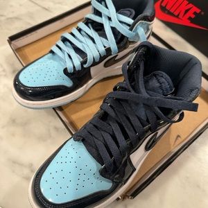 Nike Carolina blue Jordan ones